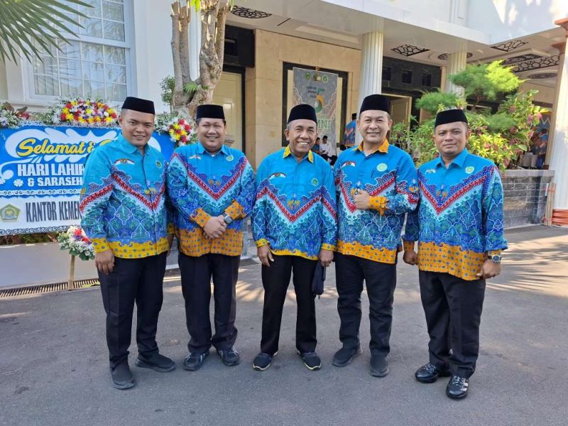 Pengurus Wilayah PGMNI Sumut dengan Pengurus Besar PGMNI. Foto: GS