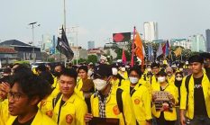 Bersitegang di Semanggi, BEM UI Tetap Bersikeras Aksi di Bundaran HI Meski Dilarang Polisi