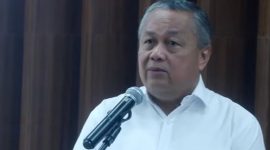 Gubernur Bank Indonesia, Perry Warjiyo, saat memberikan keterangan pers di Kompleks Parlemen Senayan, Jakarta, Sabtu (6/6/2026). Foto: Ist.
