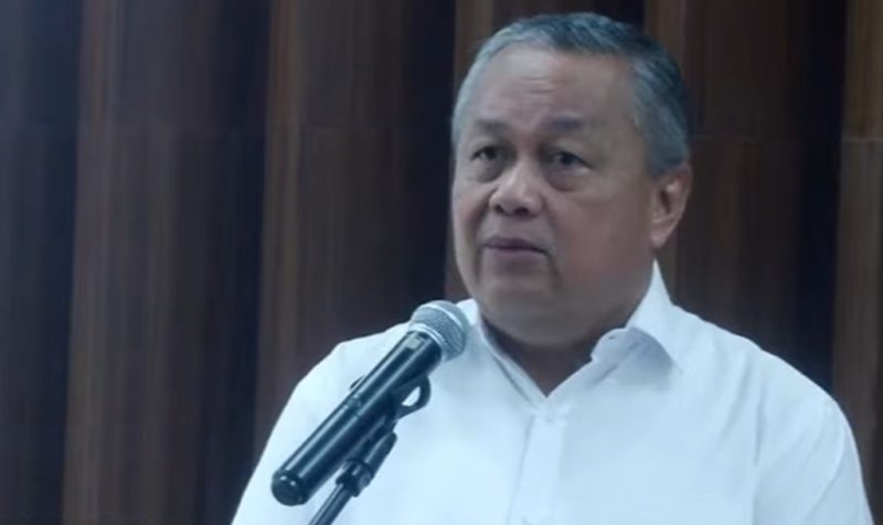 Gubernur Bank Indonesia, Perry Warjiyo, saat memberikan keterangan pers di Kompleks Parlemen Senayan, Jakarta, Sabtu (6/6/2026). Foto: Ist.