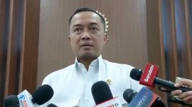 Menteri Sekretaris Negara Prasetyo Hadi memberikan keterangan pers di Gedung Nusantara III, Kompleks Parlemen, Senayan, Jakarta, Senin (8/6/2026). Foto: Ist.