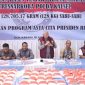 Ditresnarkoba Polda Kalimantan Selatan menunjukkan barang bukti sabu seberat lebih dari 128 kilogram hasil pengungkapan jaringan narkoba internasional di Banjarmasin. Foto: Ist.