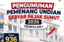 Pengumuman Pemenang Undian Gebyar Pajak Sumut Triwulan I Tahun 2026. Foto: Ist.