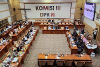 Rapat Dengar Pendapat (RDP) Komisi III DPR RI bersama Mahkamah Agung dan Komisi Yudisial di Ruang Rapat Komisi III, Gedung Nusantara II, Senayan, Jakarta, Senin (15/6/2026). Foto: Ist.