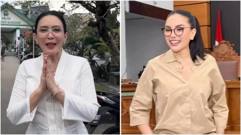 Rieke Diah dan Nikita Mirzani. Foto: Ist.