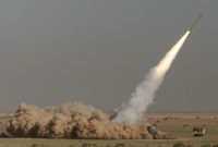 Korps Garda Revolusi Islam Iran (IRGC) meluncurkan rudal dalam serangan pembalasan terhadap pangkalan militer Amerika Serikat di wilayah Timur Tengah, Rabu (10/6/2026). Foto: Ist.