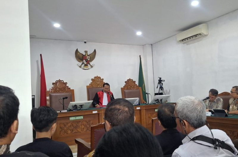 Suasana sidang perdana permohonan praperadilan Roy Suryo di Pengadilan Negeri Jakarta Selatan, Senin (29/6/2026).  Foto: Ist.