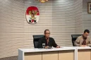 Konferensi pers penetapan tersangka dalam perkara dugaan suap proyek di Kabupaten Langkat Tahun Anggaran 2025-2026. Foto: Ist.