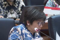 Wakil Kepala BGN Agustina Arumsari dalam ruang rapat Komisi IX DPR, Jakarta, Jumat (17/7/2026). Foto: Ist.