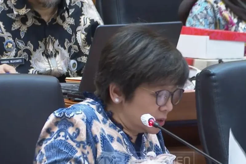 Wakil Kepala BGN Agustina Arumsari dalam ruang rapat Komisi IX DPR, Jakarta, Jumat (17/7/2026). Foto: Ist.