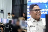 Foto : Proses Pengungkapan Love Scamming oleh Imigrasi dan Polda Sumut(Kiri), Kanwil Imigrasi Sumut, Parlindungan(Kanan)