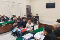 Suasana sidang pemeriksaan terdakwa kasus korupsi Medan Fashion Festival 2024 di Ruang Kartika Pengadilan Negeri Medan, Senin (20/7/2026). Foto: Ist.