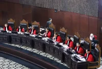 Sidang pengucapan putusan Mahkamah Konstitusi (MK) Nomor 195/PUU-XXIV/2026 di ruang sidang Gedung MK, Jakarta, Senin (29/06/2026). Foto: Ist.