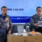Menteri Ketenagakerjaan Yassierli (kiri) menyampaikan sambutan dan ajakan kepada perusahaan di KEK Mandalika untuk bergabung dalam platform MagangHub, dalam diskusi ketenagakerjaan yang berlangsung di Lombok Tengah, NTB, pada Jumat (3/7/2026). Foto: Ist.