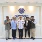 Sekretaris Jenderal Kementerian Ketenagakerjaan Cris Kuntadi menerima audiensi pimpinan GERTANUSA Foundation di Jakarta, Senin (6/7/2026). Foto: Ist.
