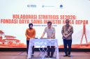 Menteri Ketenagakerjaan Yassierli bersama Kepala BPS RI Amalia Adininggar Widyasanti dalam High Level Meeting Lintas Kementerian bertema 