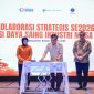 Menteri Ketenagakerjaan Yassierli bersama Kepala BPS RI Amalia Adininggar Widyasanti dalam High Level Meeting Lintas Kementerian bertema 