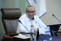 Wakil Menteri Ketenagakerjaan Afriansyah Noor saat memimpin dialog sosial antara perwakilan serikat pekerja dan manajemen PT Indonesia Epson Industry di Jakarta, Selasa (21/7/2026). Foto: Ist.