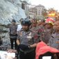 Foto: Kapolrestabes Medan saat meninjau Ledakan di Perumahaan Elit di Polonia.