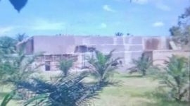 Foto: Kondisi bangunan yang kini kembali dibangun di lokasi bekas Diskotik Marcopolo, Desa Namurube, Kecamatan Kutalimbaru, Kabupaten Deli Serdang, yang progresnya diperkirakan mencapai sekitar 30% dan memicu kekhawatiran warga.