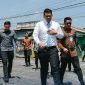 Foto: Gubernur Sumatera Utara Bobby Nasution didampingi Kepala Dinas Bina Marga dan Bina Konstruksi (BMBKCK) Sumut, Chandra Dalimunthe meninjau langsung kondisi kerusakan Jalan Helvetia Pasar 7, Kabupaten Deli Serdang, Kamis (30/7/2026), untuk memastikan perbaikan jalan dan drainase segera dimulai Agustus 2026. 