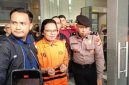 Eks Sekjen MPR Ma'ruf Cahyono ditahan KPK usai menjalani pemeriksaan di Gedung Merah Putih, Kamis (9/7/2026). Foto: Ist.