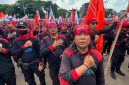 Ilustrasi ribuan buruh akan demo ke Kemenkeu pada Kamis (9/7/2026). Foto: Ist.