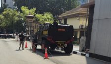 Kendaraan taktis (rantis) dari Satuan Brigade Mobil (Brimob) bersiaga di Mabes Polri pada Kamis (9/7/2026). Foto: Ist.