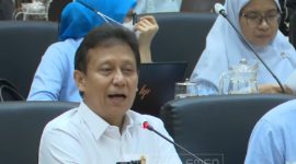 Menteri Kesehatan (Menkes) Budi Gunadi Sadikin dalam Rapat Kerja (Raker) bersama Komisi IX DPR di Kompleks Parlemen, Senayan, Jakarta Pusat, Senin (20/7/2026). Foto: Ist.