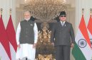 Presiden Prabowo Subianto dan PM India Narendra Modi. Foto: Ist.