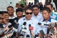 Penasihat Khusus Presiden Bidang Ketenagakerjaan dan Kesejahteraan Buruh, Said Iqbal di Kemenkeu, Rabu (8/7/2026). Foto: Ist.
