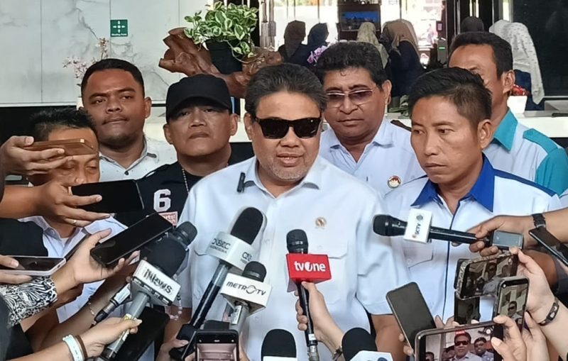 Penasihat Khusus Presiden Bidang Ketenagakerjaan dan Kesejahteraan Buruh, Said Iqbal di Kemenkeu, Rabu (8/7/2026). Foto: Ist.
