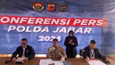 Direktorat Reserse Siber Polda Jawa Barat menangkap pengunggah pernyataan Presiden Prabowo Subianto mengenai program senjata nuklir Iran. Foto: Ist.