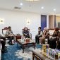 Gubernur Sumatera Utara Muhammad Bobby Afif Nasution saat menerima tim petugas Sensus Ekonomi 2026 di Ruang Kerja Gubernur Sumut, Medan, Jumat (21/8/2026). Foto: Ist.