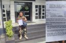 Pengaduan dugaan korupsi pengelolaan BUMDes Mekar Sari ke Pelayanan Terpadu Satu Pintu Kejaksaan Tinggi Sumatera Utara, Rabu (20/8/2026). Laporan menyoroti proyek kolam ikan lintas wilayah tanpa izin, lahan bersengketa, serta dugaan penyalahgunaan anggaran desa. Foto: Hendra.
