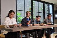 Konferensi pers Yayasan Sekolah Harapan Ibu di Savannah Cafe & Resto, Kebayoran Baru, Jakarta Selatan, Minggu (9/8/2026). Foto: Ist.