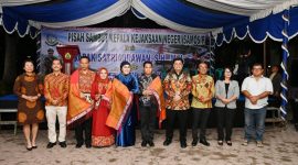  Vandiko Gultom Sambut Kajari Baru Samosir, Tekankan Kolaborasi dan Restorative Justice. (Foto:Ist) 