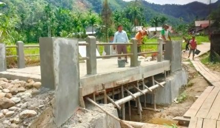 Percepat Infrastruktur, 8 dari 23 Jembatan di Humbang Hasundutan Selesai Dibangun