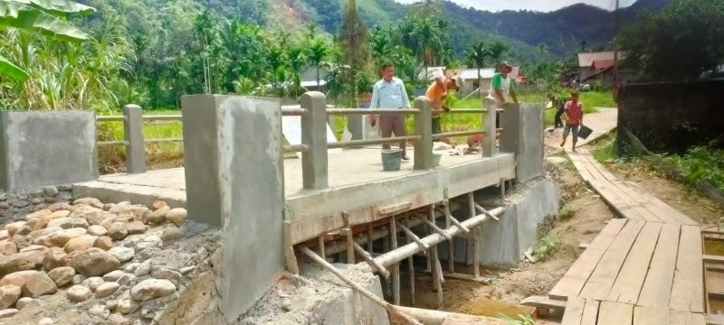 Percepat Infrastruktur, 8 dari 23 Jembatan di Humbang Hasundutan Selesai Dibangun