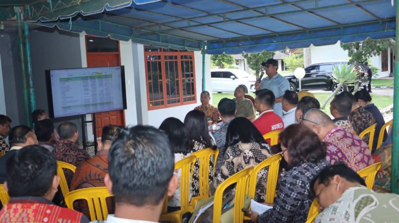 Pimpin Rakor Evaluasi Kinerja 2026, Bupati Dairi Tekankan Integritas ASN dan Percepatan Program. (Foto:Ist) 