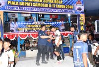 SMAN 1 Simanindo Keluar Sebagai Juara Turnamen Piala Bupati Samosir U-17. (Foto:Ist) 