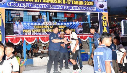SMAN 1 Simanindo Keluar Sebagai Juara Turnamen Piala Bupati Samosir U-17