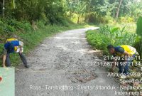 Lewat Program IJD, Jalan Tarabintang-Napa Kubangan di Humbahas Segera Dibangun. (Foto:Ist) 