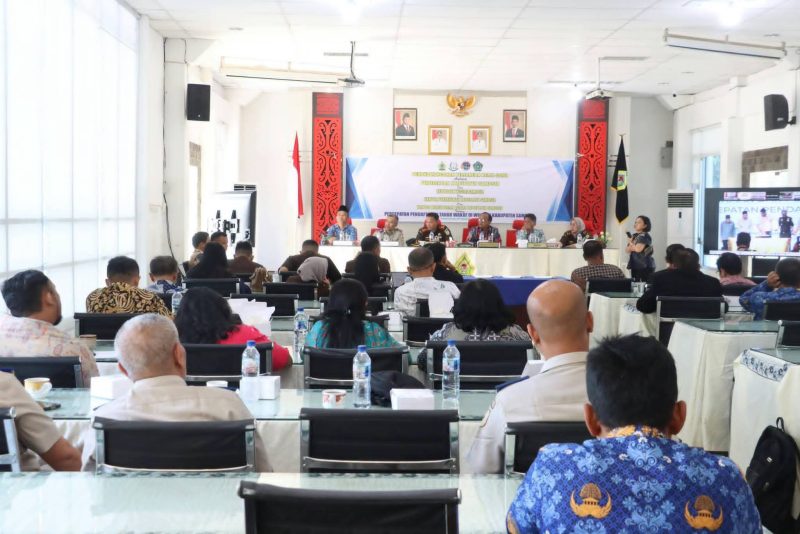Pemkab Samosir Perkuat Sinergi Percepatan Pendaftaran Tanah Wakaf