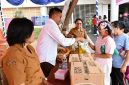 Serentak Se-Sumut, Pemkab Samosir Hadirkan Gerakan Pangan Murah Bagi Masyarakat. (Foto:Ist) 