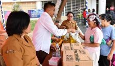 Serentak Se-Sumut, Pemkab Samosir Hadirkan Gerakan Pangan Murah Bagi Masyarakat. (Foto:Ist)