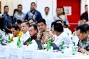 Gubernur Sumatera Utara, Muhammad Bobby Afif Nasution, hadir dalam Rapat Koordinasi Forkopimda se-Sumatera di Ruang Balairungsari, Batam, Rabu (12/8/2026). Foto: Ist.