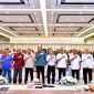 Direktur Utama Perumda Tirtanadi Ardian Surbakti beserta jajaran pimpinan menghadiri acara sosialisasi kebijakan baru pelayanan air bersih di Kantor Pusat Perumda Tirtanadi, Medan, Rabu (12/8/2026). Foto: Ist.