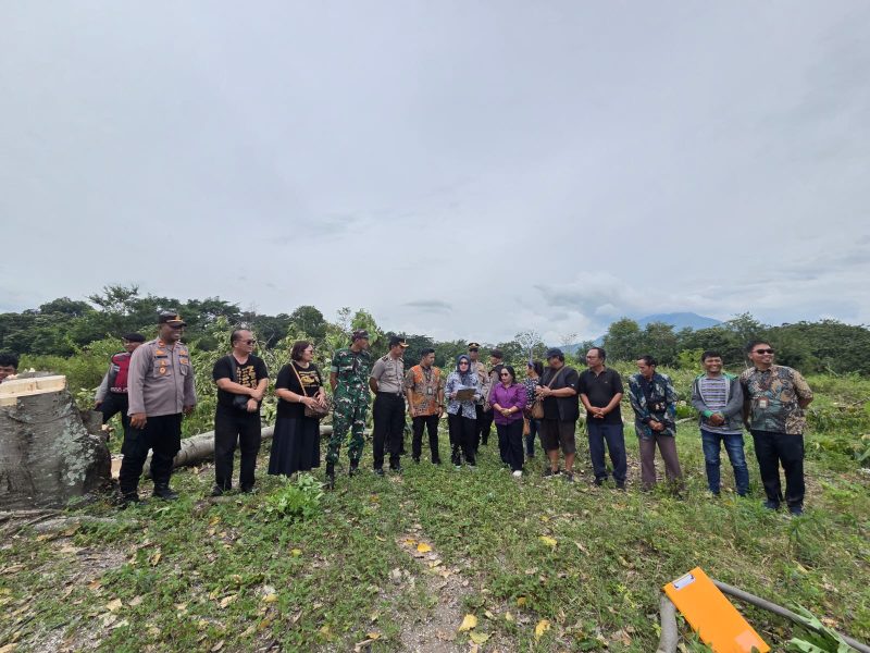 Pengadilan Negeri Balige melaksanakan eksekusi sebidang tanah warisan seluas sekitar 4.700 meter persegi di Dusun II, Desa Sitolu Huta, Kecamatan Pangururan, Kabupaten Samosir, Rabu (29/7/2026). 