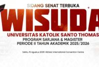 Wisuda Periode II Unika Santo Thomas Tahun Akademik 2025/2026: Lepas 534 Lulusan. (Foto:Ist) 